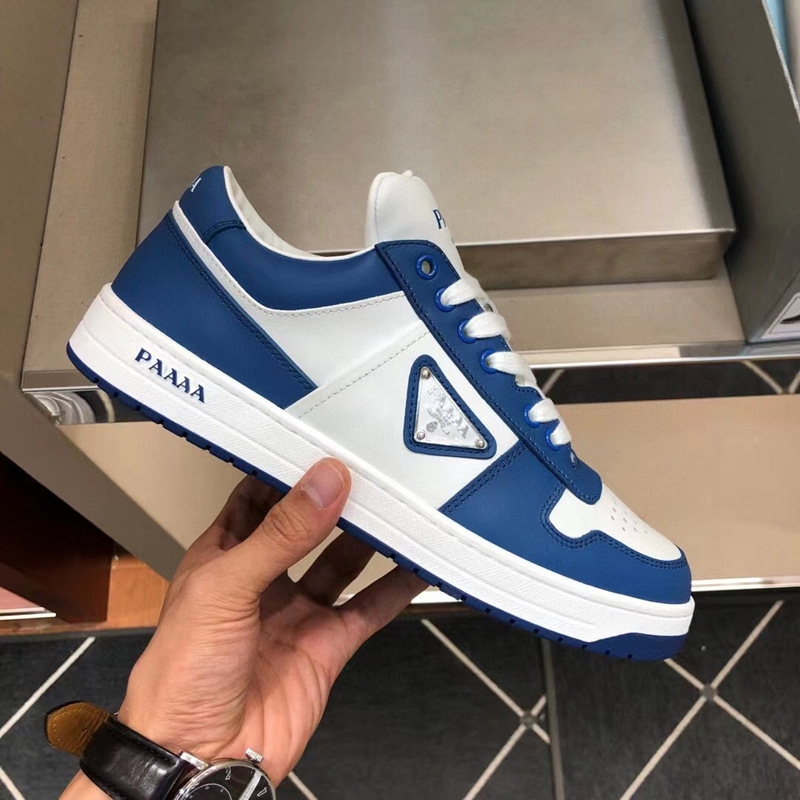 明星新款式透气板鞋前系带牛皮端鞋真皮皮革时尚粘胶鞋舒适鞋