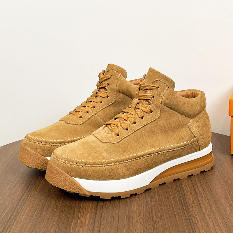 户外雪地靴男冬季加绒皮毛一体东北大棉鞋防水防滑抗冻零下40度